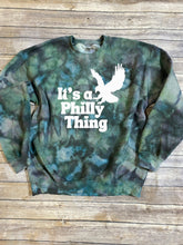 Load image into Gallery viewer, Its a Philly Thing|Philadelphia|Eagles|Football|Tie Dye Crewneck Sweatshirt