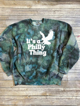 Load image into Gallery viewer, Its a Philly Thing|Philadelphia|Eagles|Football|Tie Dye Crewneck Sweatshirt