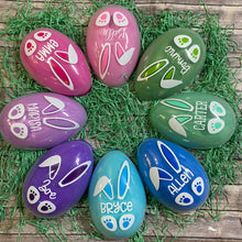 Load image into Gallery viewer, Personalized Large|Jumbo Plastic Easter Egg with Bunny Gift for Kids