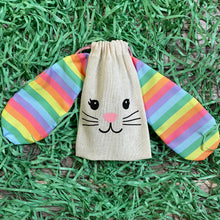 Load image into Gallery viewer, Personalized Easter Bunny with Floppy Ears Treat Sacks/Bags