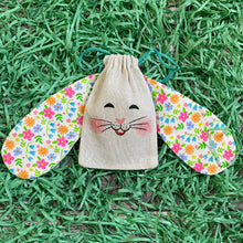 Load image into Gallery viewer, Personalized Easter Bunny with Floppy Ears Treat Sacks/Bags
