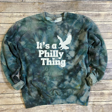 Load image into Gallery viewer, Its a Philly Thing|Philadelphia|Eagles|Football|Tie Dye Crewneck Sweatshirt