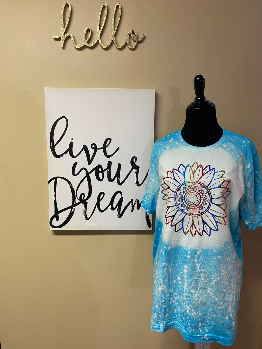 【ブルーWEB限定】(mag.by c)BLEACH＆TIE DYE BIG-TEE CBA Logo - Oversized tie-dye t-shirt — Chicago Bird Alliance