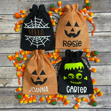 Load image into Gallery viewer, Personalized Halloween Treat Bags for Kids|Favor Bags|Party Bags|Class Party