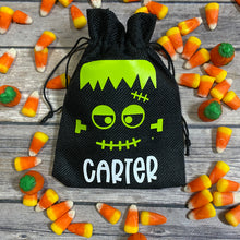 Load image into Gallery viewer, Personalized Halloween Treat Bags for Kids|Favor Bags|Party Bags|Class Party