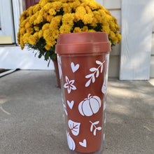 Load image into Gallery viewer, Fall Pumpkin Color Changing Hot Coffee Cup