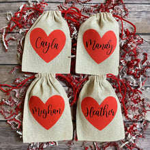 Load image into Gallery viewer, Personalized Valentine's Treat Bags