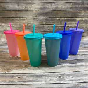 Personalized Valentine's Hearts Color Changing Cold Cups