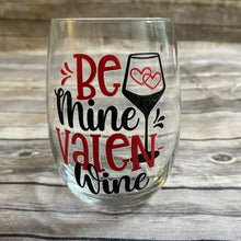 Load image into Gallery viewer, Galentine&#39;s Stemless Wine Glasses|Wine Themed|Valentine&#39;s Day