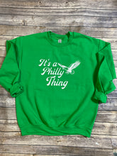 Load image into Gallery viewer, Philadelphia|It&#39;s a Philly Thing|Eagles|Inspired|Football|Retro|Kelly Green|Crewneck Sweatshirt|Playoffs|The Big Game|Philly Area Seller