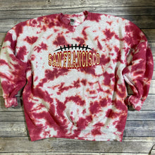 Load image into Gallery viewer, San Francisco|Football|49ers|The Big Game|Game Day Tie Dye Crewneck Sweatshirt