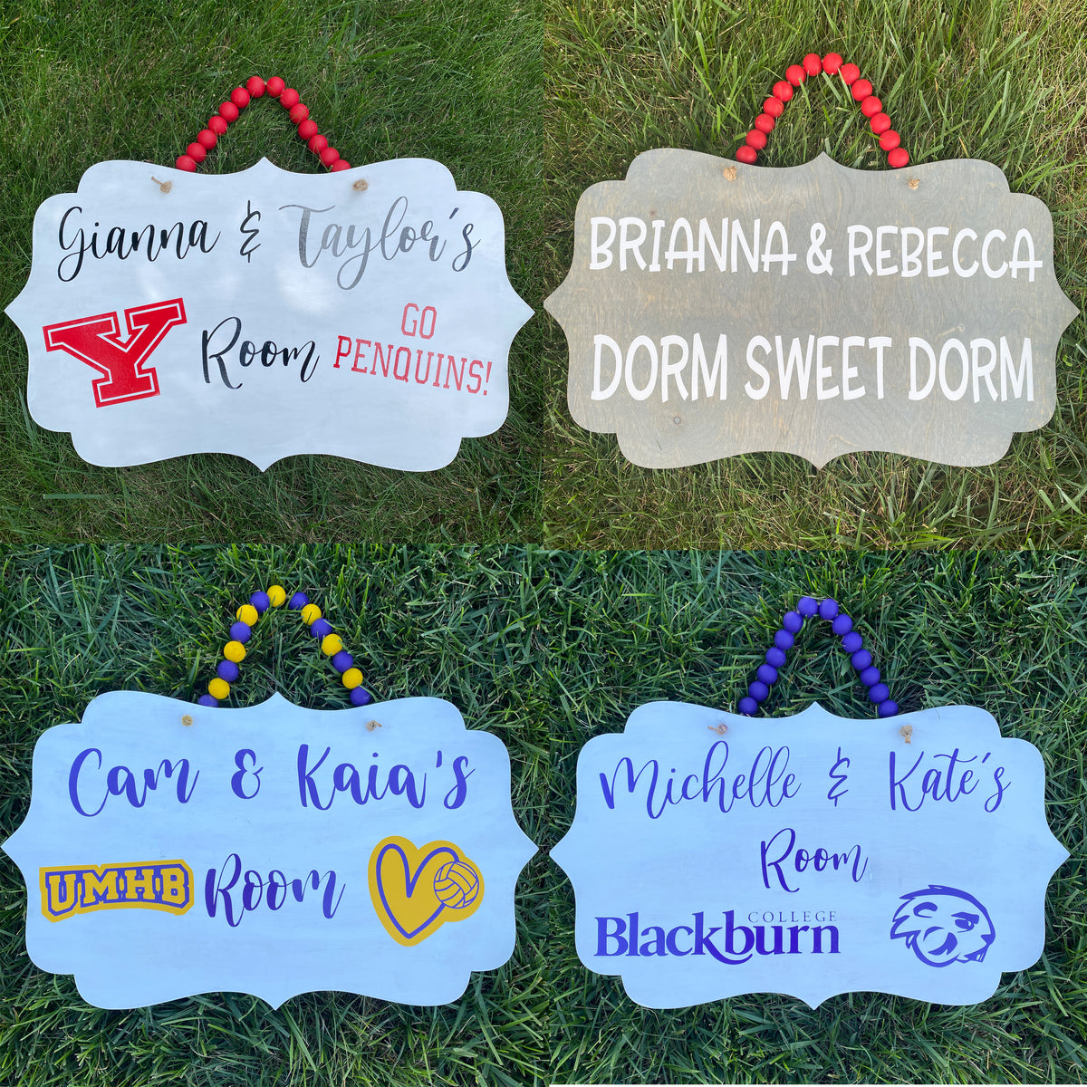 College Dorm Room Roommate Door Sign|Custom|Dorm Decor|Personalized ...