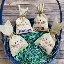 Load image into Gallery viewer, Personalized Easter Bunny Treat Sacks/Bags