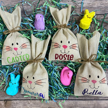 Load image into Gallery viewer, Personalized Easter Bunny Treat Sacks/Bags