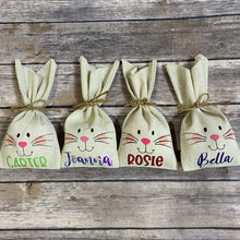 Load image into Gallery viewer, Personalized Easter Bunny Treat Sacks/Bags