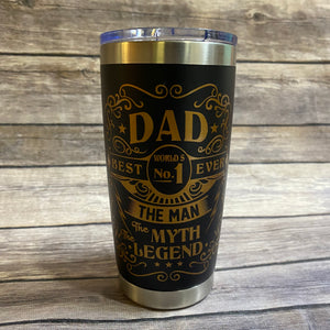 Oklahoma Dad Travel Mug 16oz  Travel Coffee Mug for Dad - Balfour