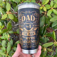 Load image into Gallery viewer, Best Ever #1 Dad Travel Coffee Mug|Tumbler