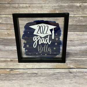 Class of 2024 Personalized Graduate Floating Frame|Graduation Gift|