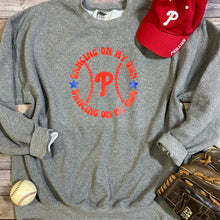 Load image into Gallery viewer, Philadelphia Phillies Dancing On My Own Baseball Post Season World Series Philly Sweatshirt