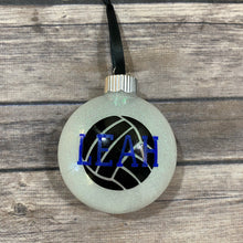 Load image into Gallery viewer, Customizable Glitter Christmas Ornaments