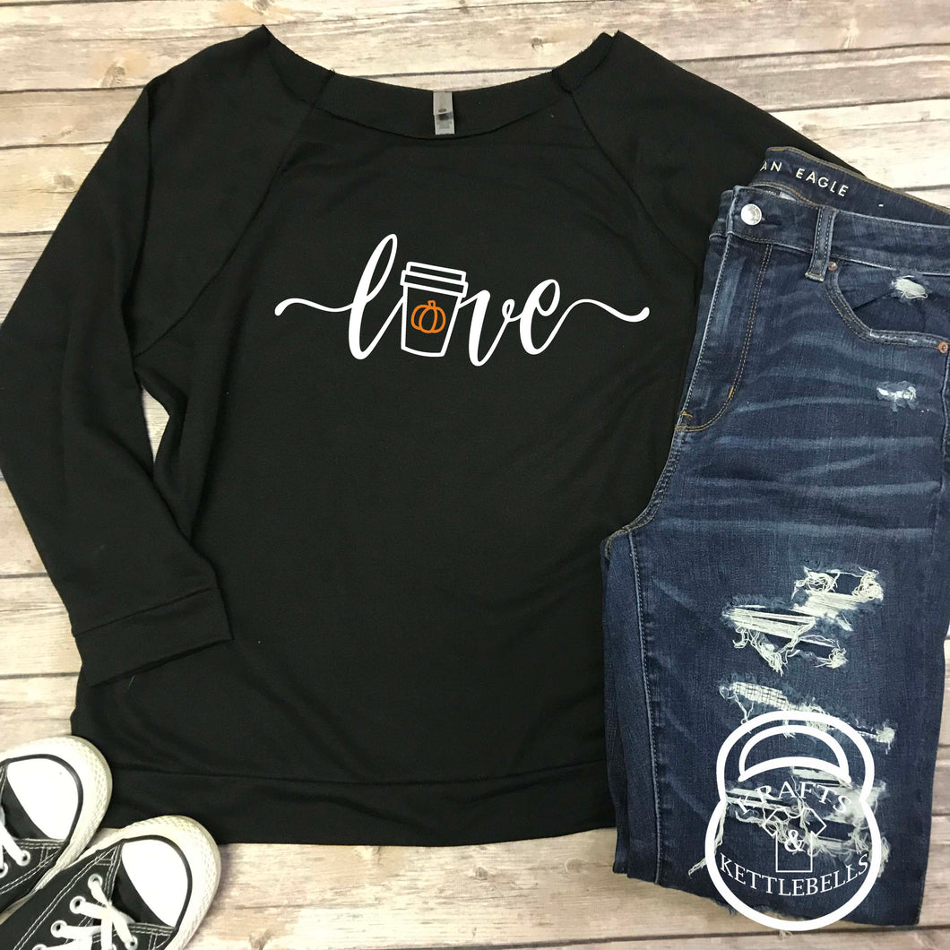 Pumpkin Spice Love Lightweight Sweatshirt