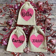Load image into Gallery viewer, Personalized Valentine&#39;s Treat Bags