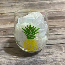 Load image into Gallery viewer, Summer Themed Plastic Wine Glasses Set of 4