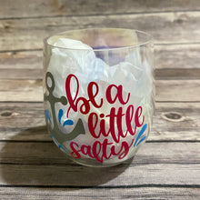 Load image into Gallery viewer, Summer Themed Sayings Plastic Wine Glasses Set of 4