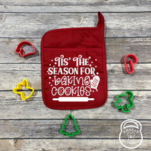 Load image into Gallery viewer, Holiday Themed Baking Oven Mitts/Pot Holders