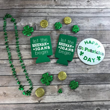 Load image into Gallery viewer, St. Patrick&#39;s Day Can/Bottle Holders