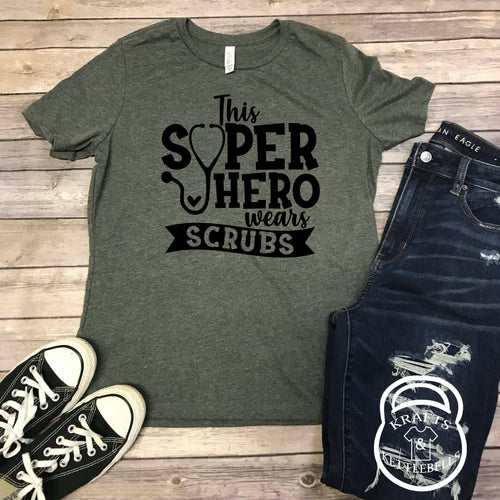 Nurses are Superheroes Graphic T