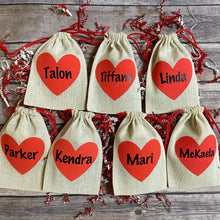 Load image into Gallery viewer, Personalized Valentine&#39;s Treat Bags