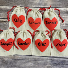 Load image into Gallery viewer, Personalized Valentine&#39;s Treat Bags