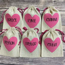 Load image into Gallery viewer, Personalized Valentine&#39;s Treat Bags