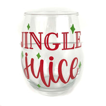 Load image into Gallery viewer, Holiday Themed Stemless Wine Glasses