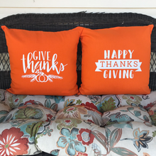 Load image into Gallery viewer, Happy Thanksgiving Pillow Cover