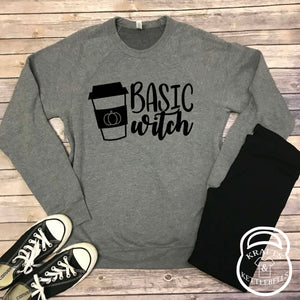 Basic Witch Super Soft Grey Sweatshirt