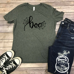 Boo Halloween Graphic T