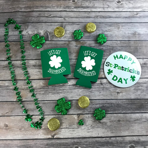 St. Patrick's Day Can/Bottle Holders
