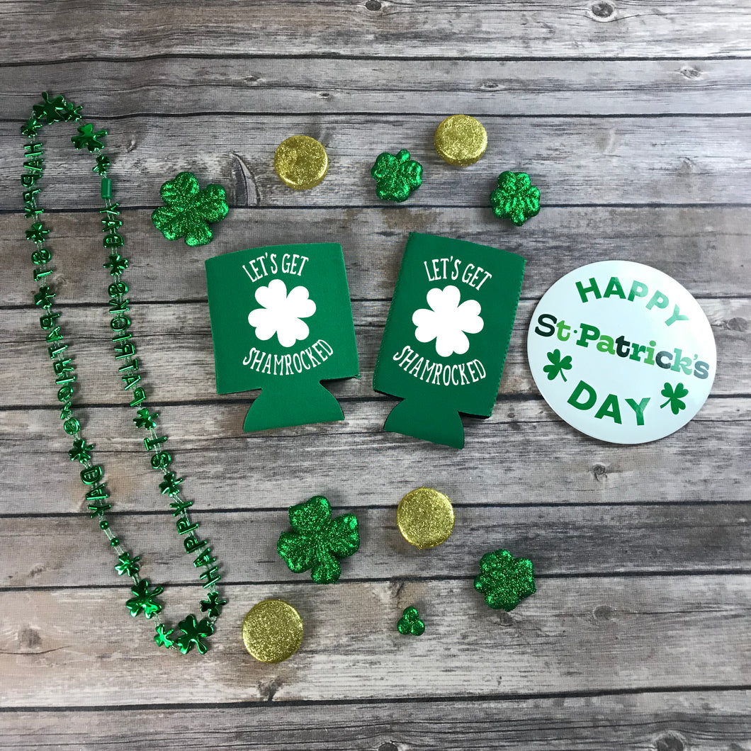 St. Patrick's Day Can/Bottle Holders