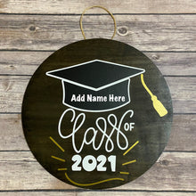 Load image into Gallery viewer, Class of 2024 Graduation Door Hang/Wall Sign