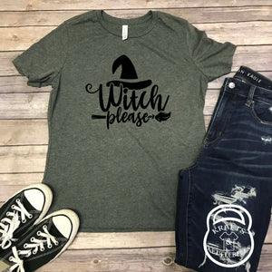 Witch Please Halloween Graphic T